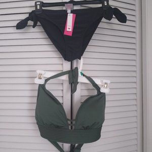 Bikini: halter top, cheeky bottom